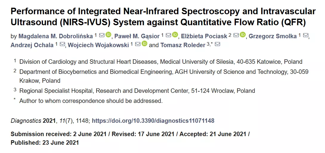 Performance of Integrated Near-Infrared Spectroscopy and Intravascular Ultrasound (NIRS-IVUS) System against Quantitative Flow Ratio (QFR)
